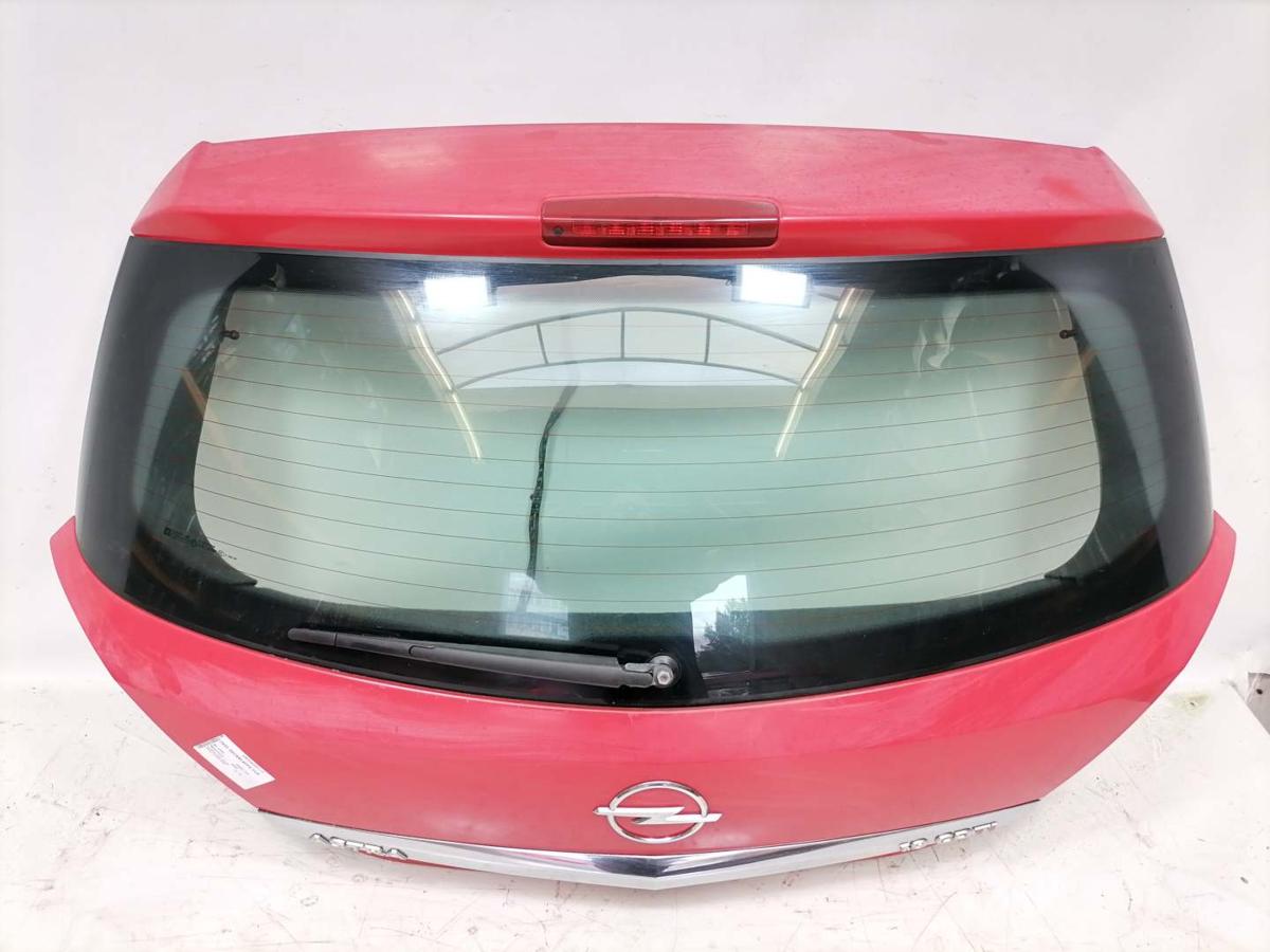 Opel Astra H original Heckklappe mit Heckscheibe Magmarot Y547 Fließheck Bj.2005